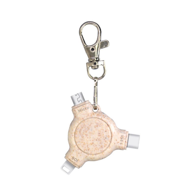 Custom Eco-Friendly 3-Way USB Data Blocker - 1