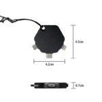 Custom 3- in 1 Cell Phone Data Blocker - 3