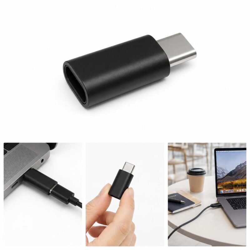 Custom USB-C to USB-C Juice Jacking Data Blocker - 1